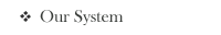 Our System